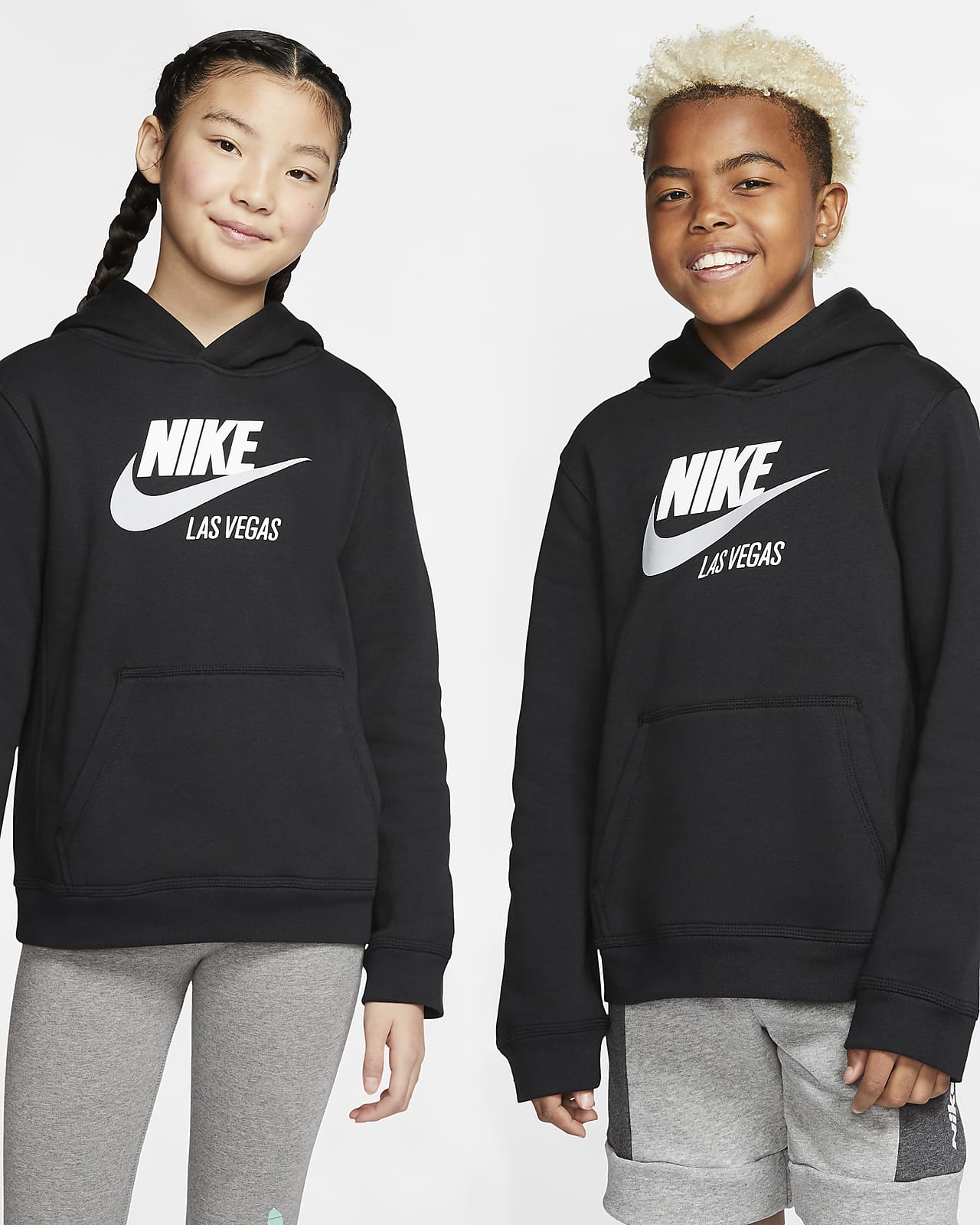 Nike Sportswear Club Fleece Las Vegas Big Kids' Pullover Hoodie. Nike.com