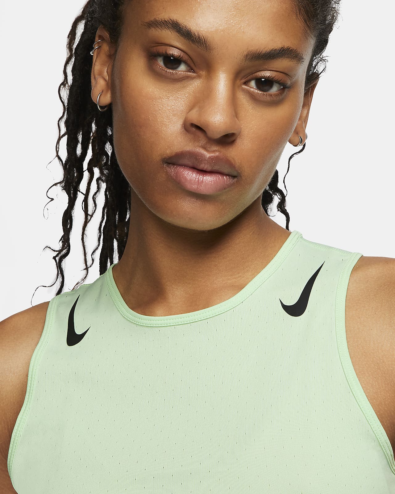 nike womens running crop top