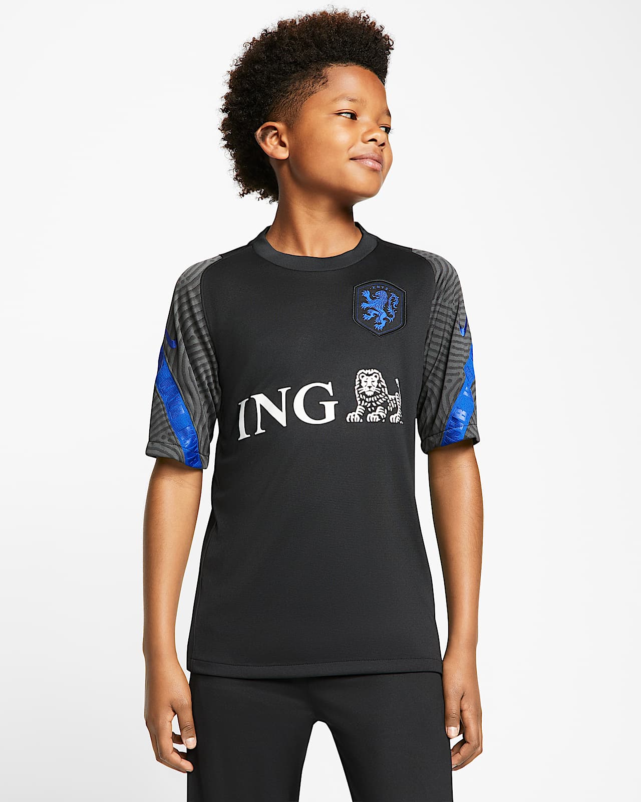 Nederland Strike kortermet fotballoverdel til store barn Barn Fotball Overdeler og T skjorter. Nike NO
