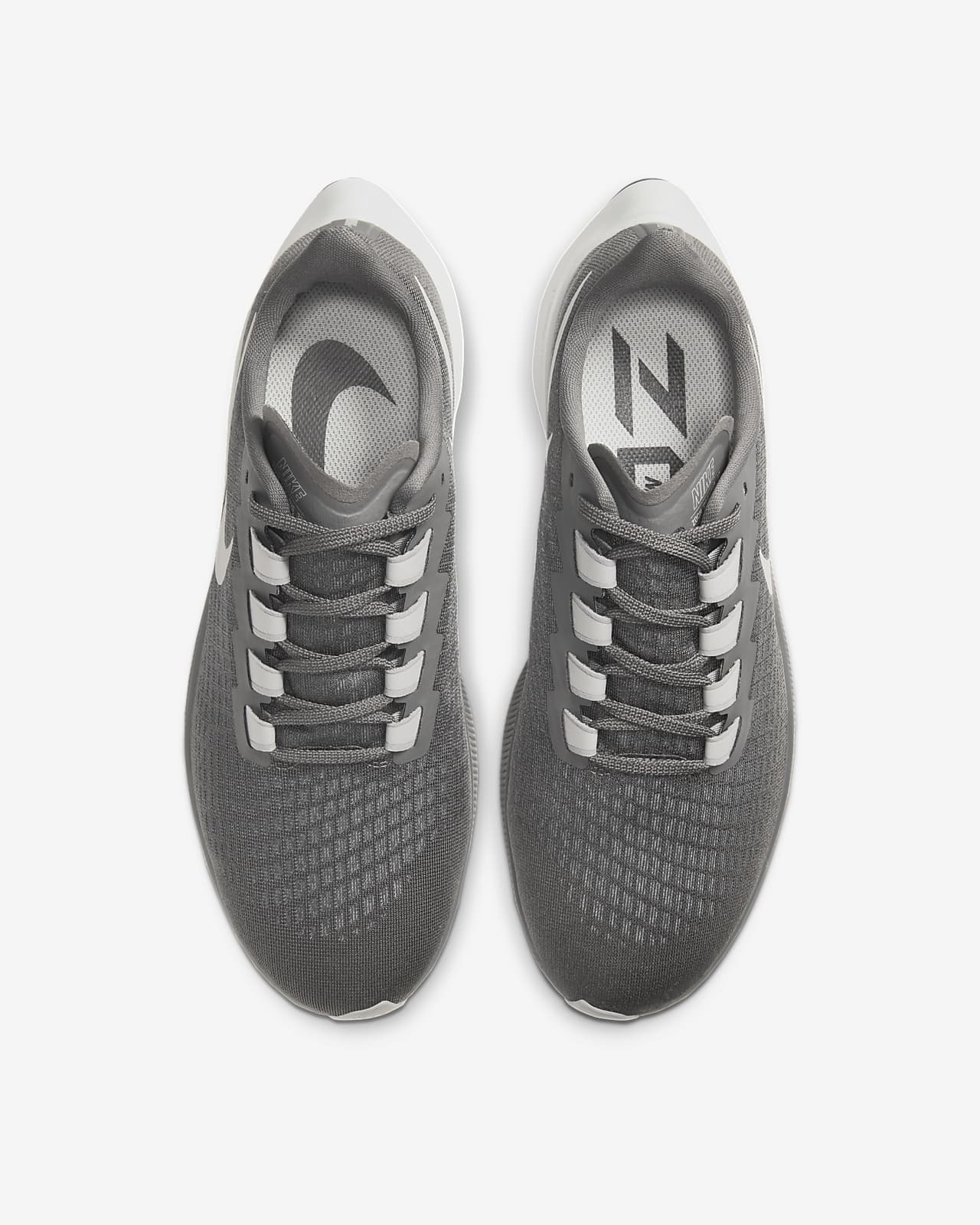 all grey nike shoes