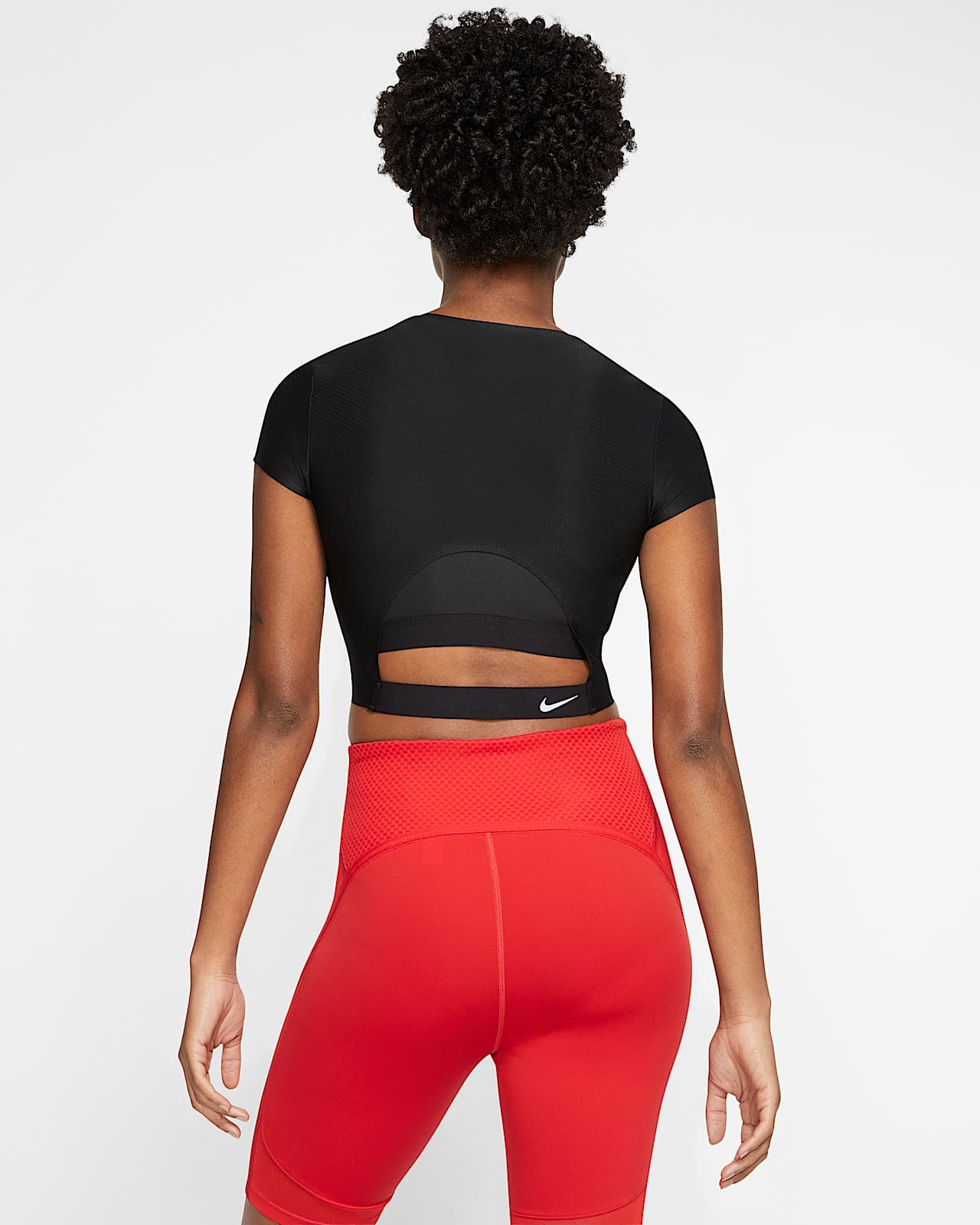 red nike running top