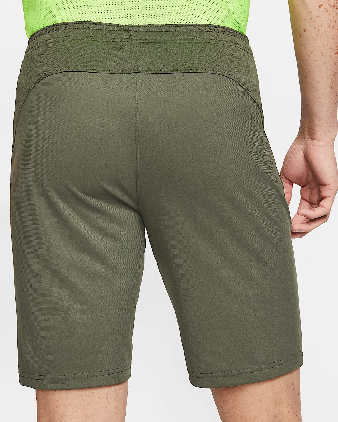 nike football shorts with zip pockets