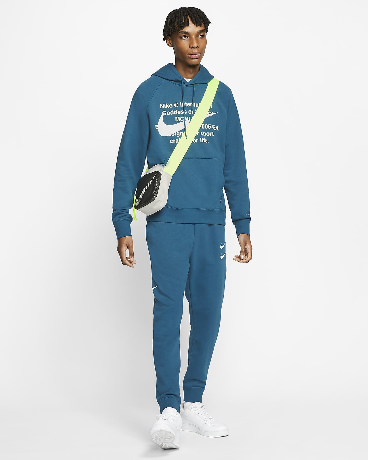 swoosh nike hoodie