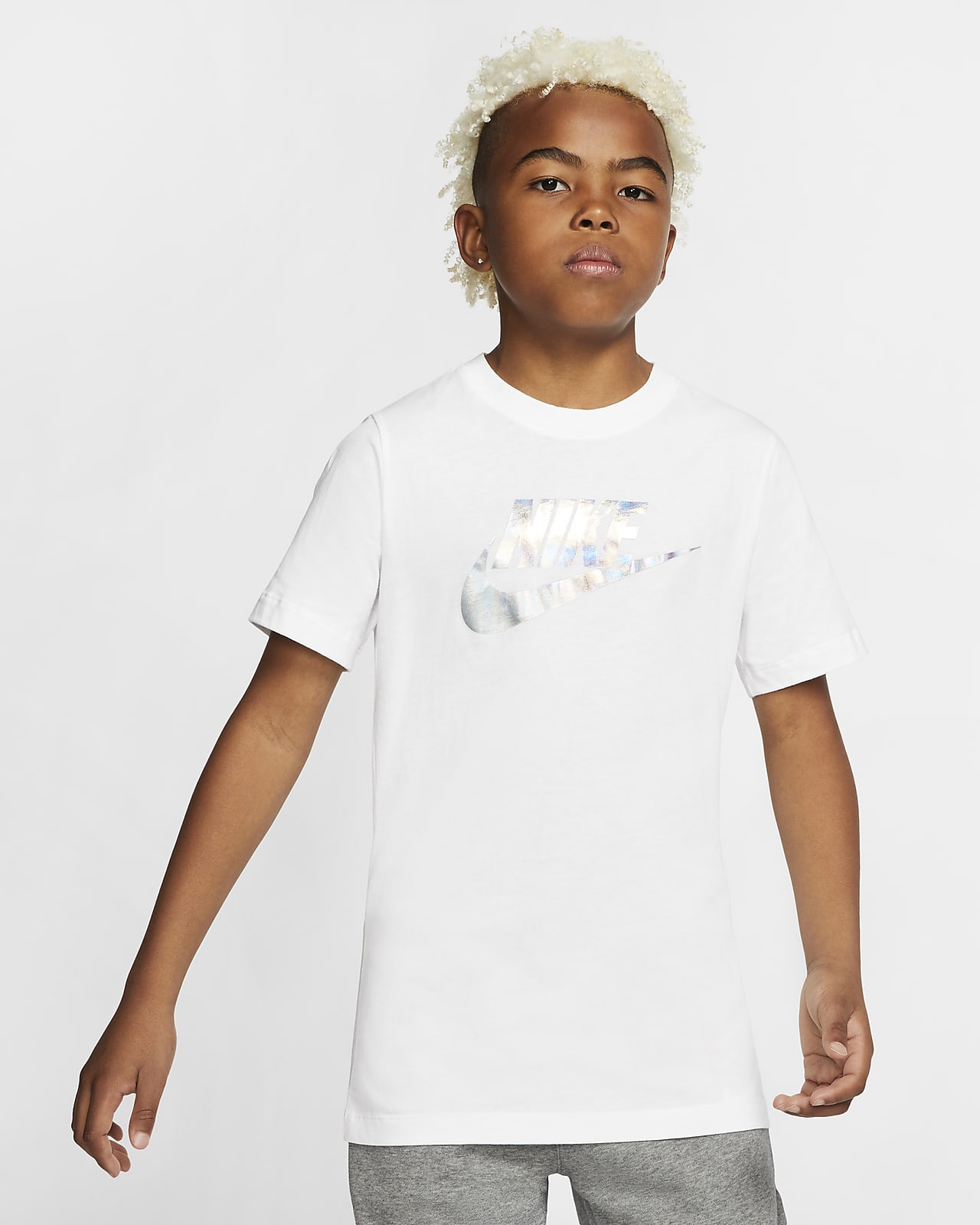 iridescent nike shirt