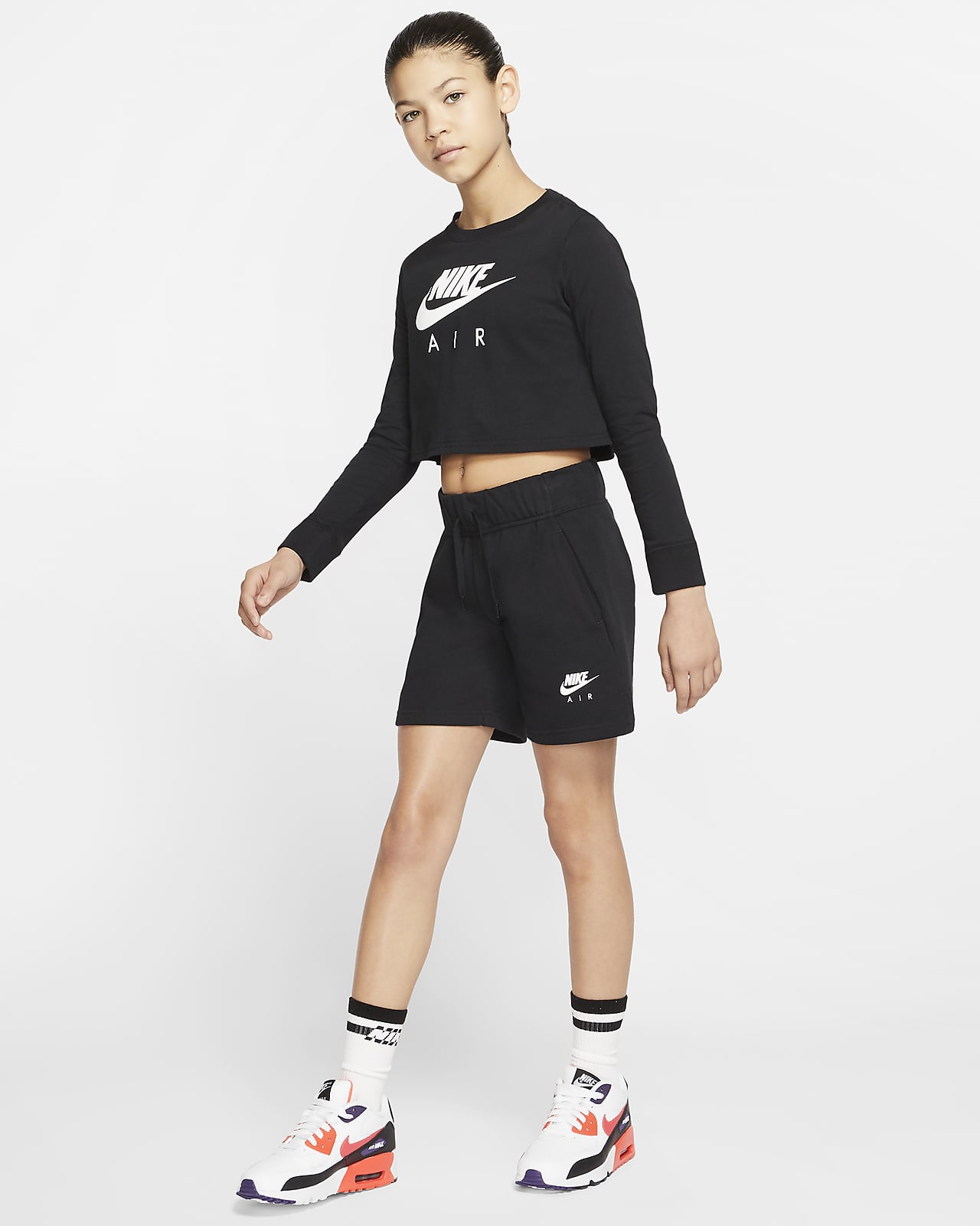 Nike Air Big Kids' (Girls') Shorts 
