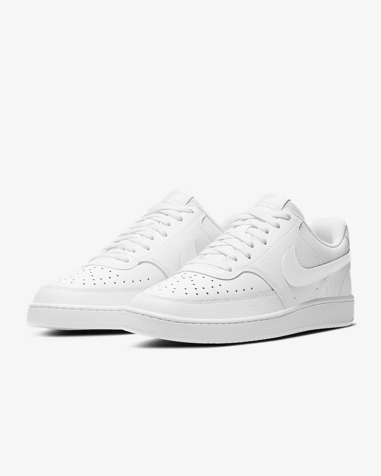 nike court vision low white blue
