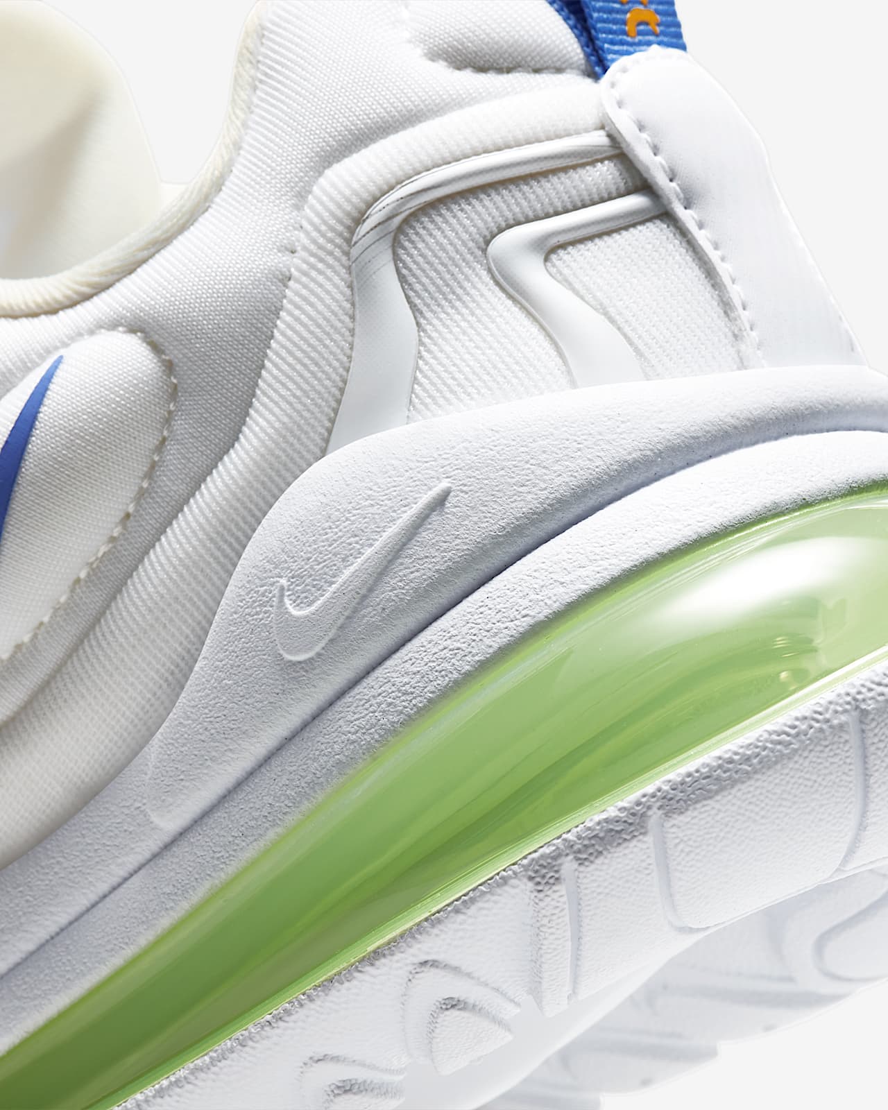 air max 270 react white green