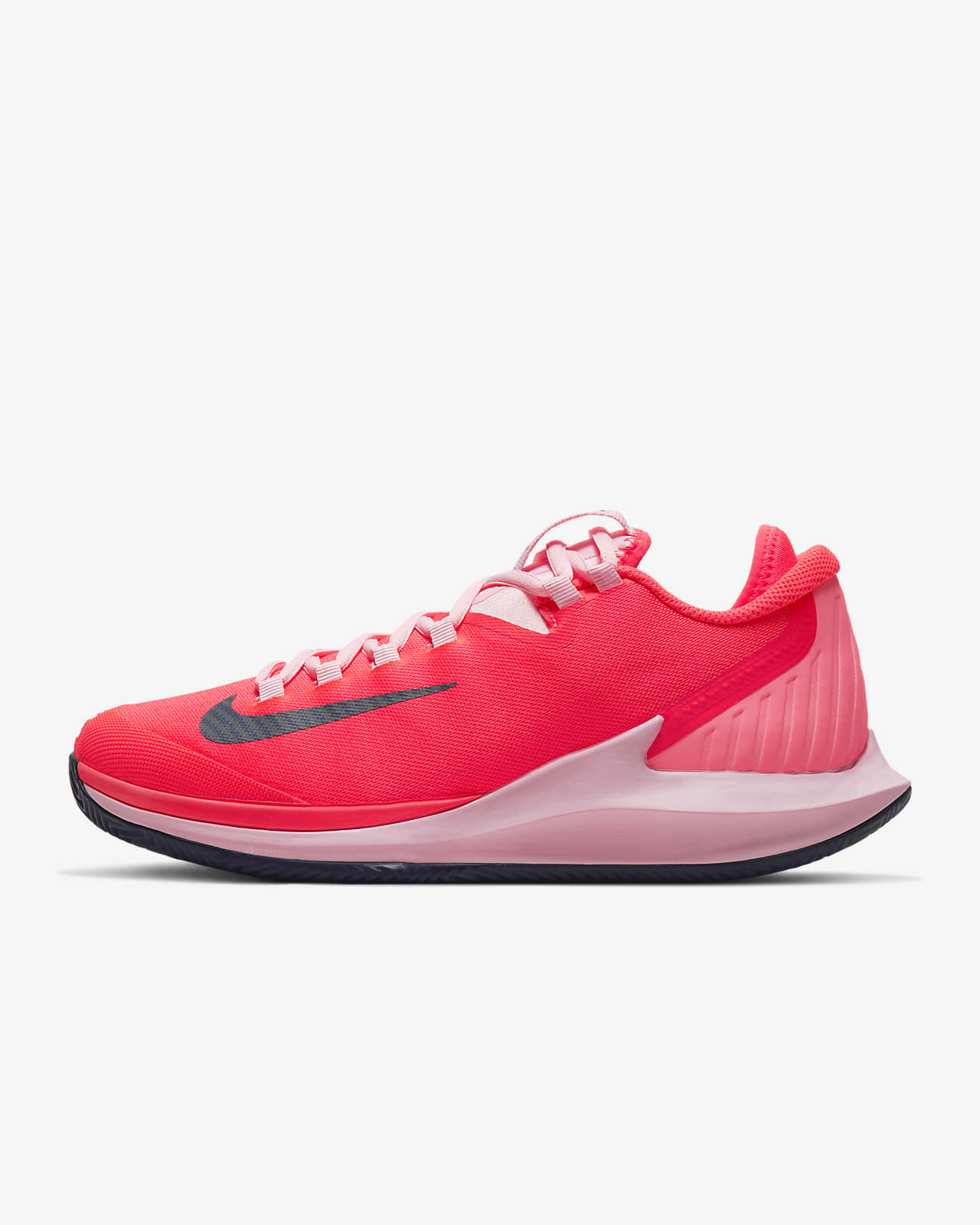 pink nike court shoes