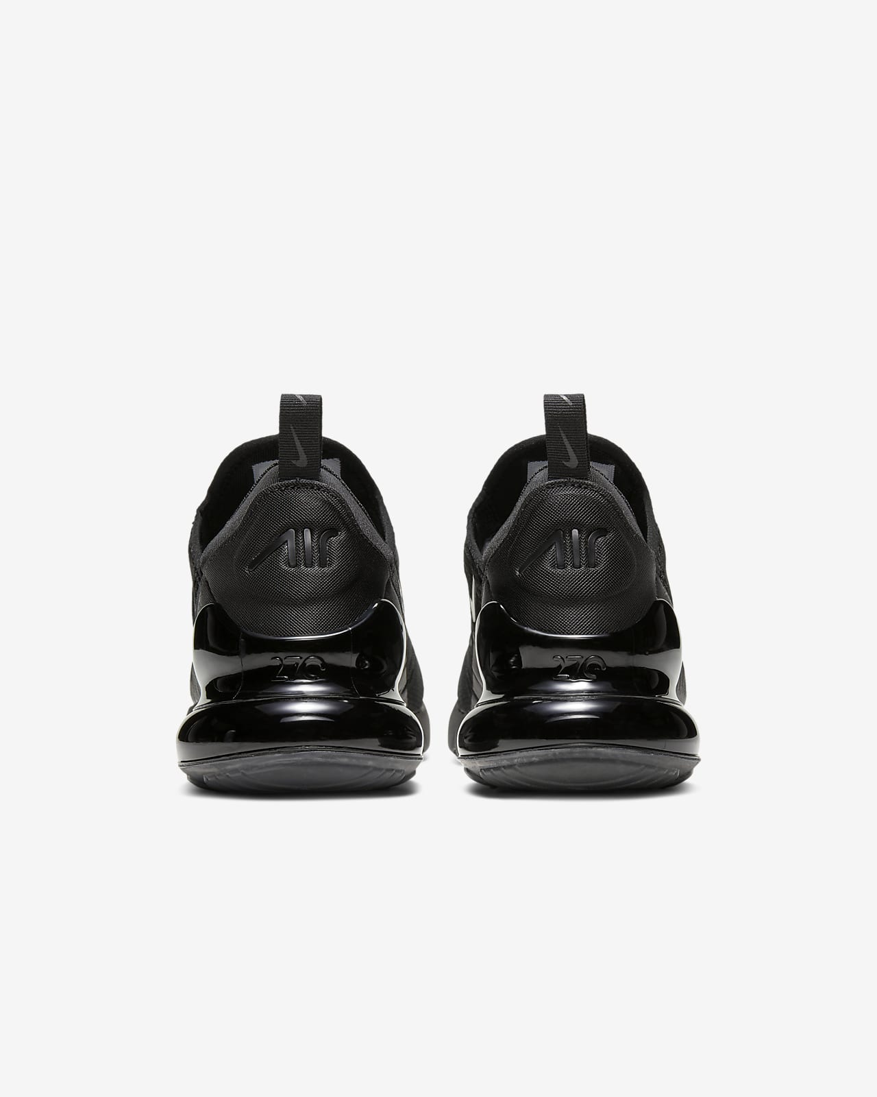 nike air max 270 black men's shoe