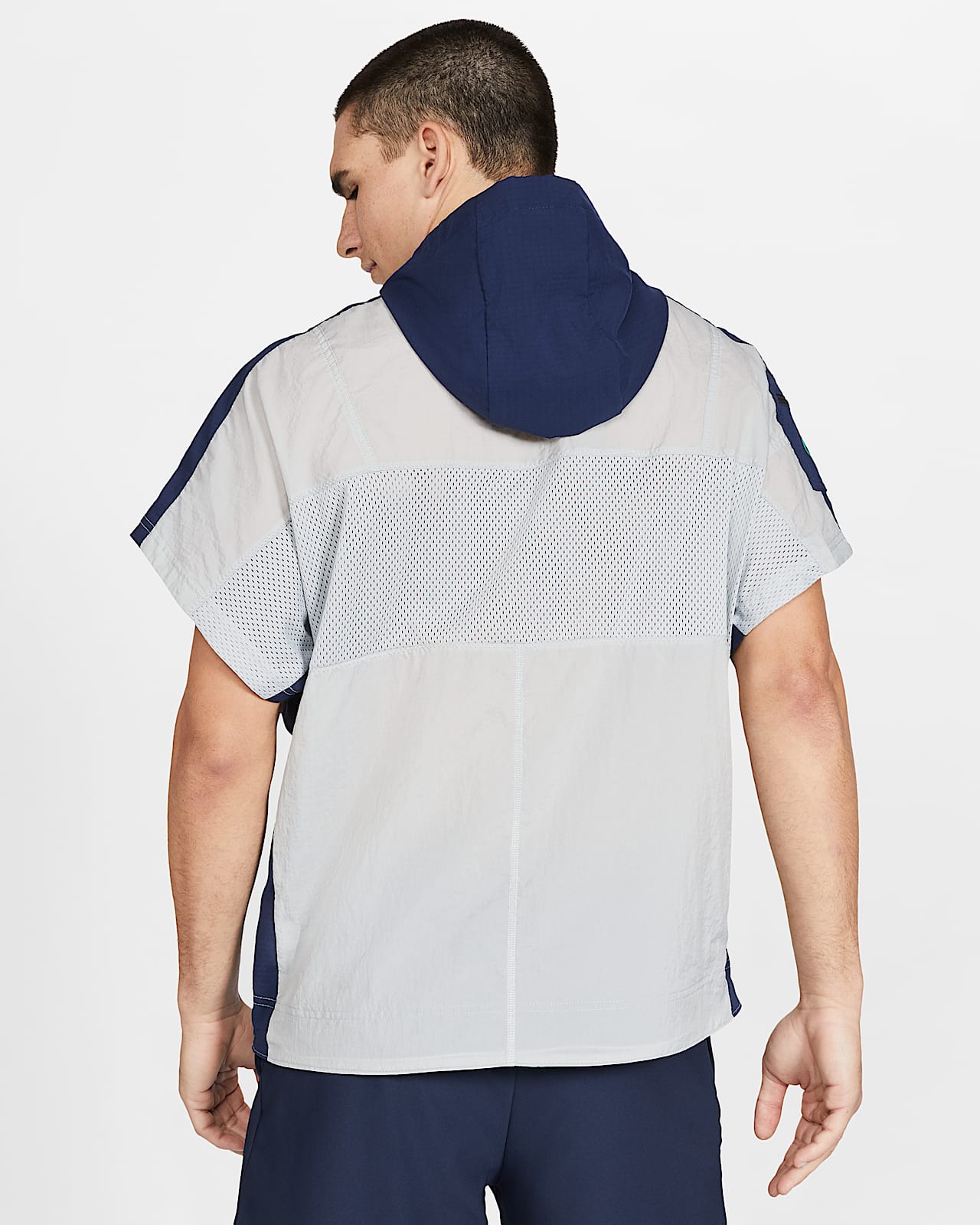 sweat capuche à manche courte zippé nike sweat capuche à manche courte zippé nike