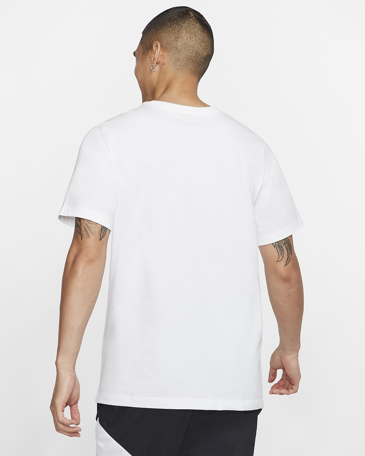 nike logo t shirt mens