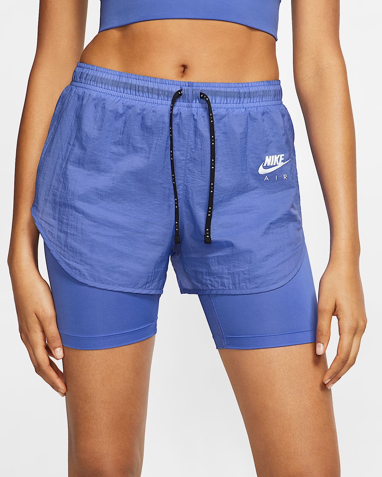 nike 2in1 running shorts women's