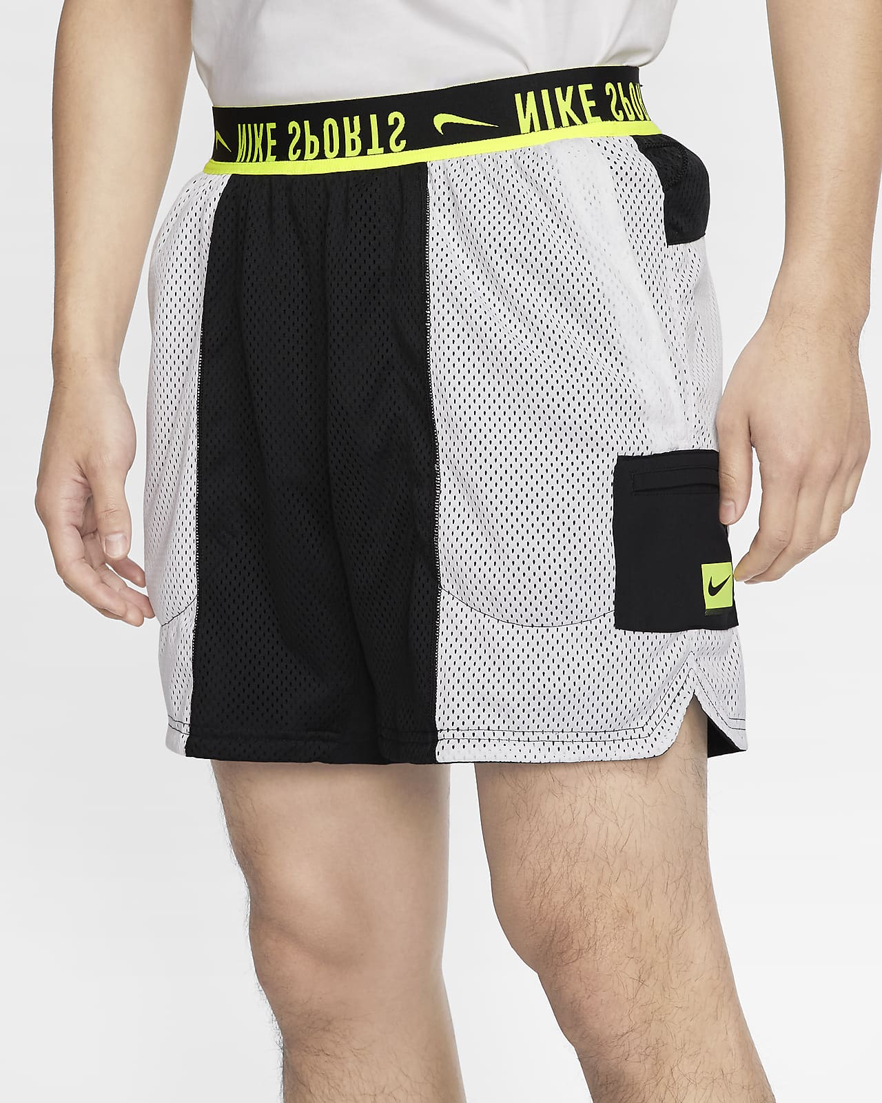 nike men's sport clash reversible training shorts