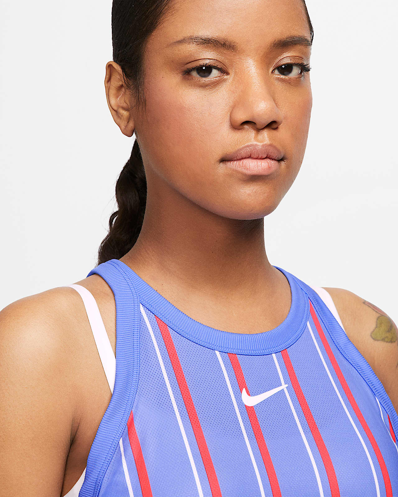 nike court printed tank