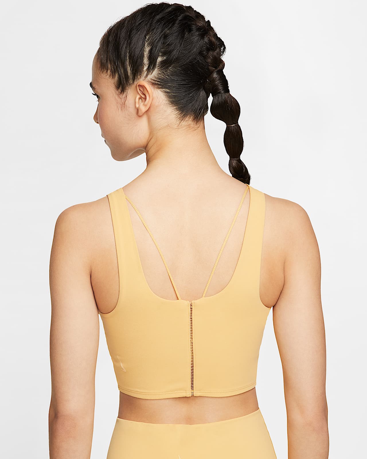 nike yoga luxe women's infinalon cropped tank