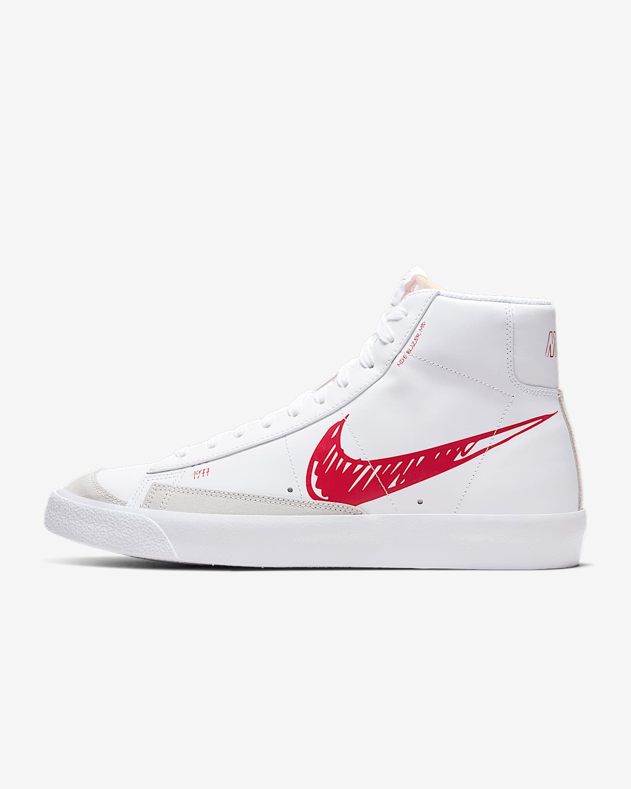 blazer mid 77 red