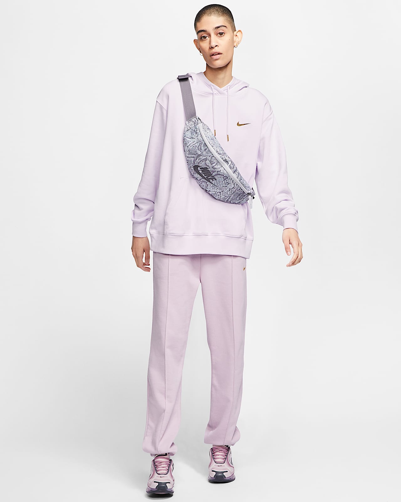 nike swoosh hoodie pastel