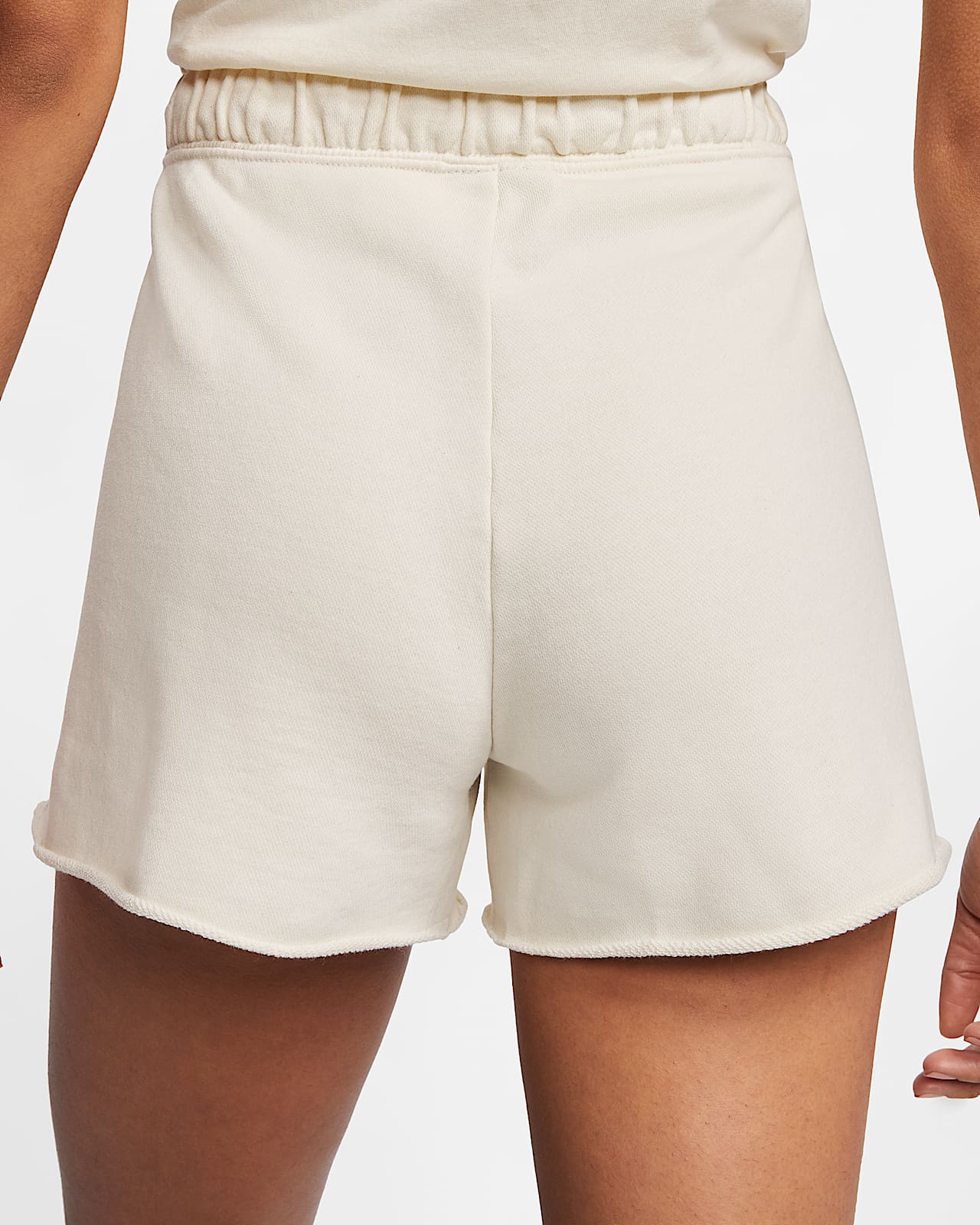 women's french terry shorts nike