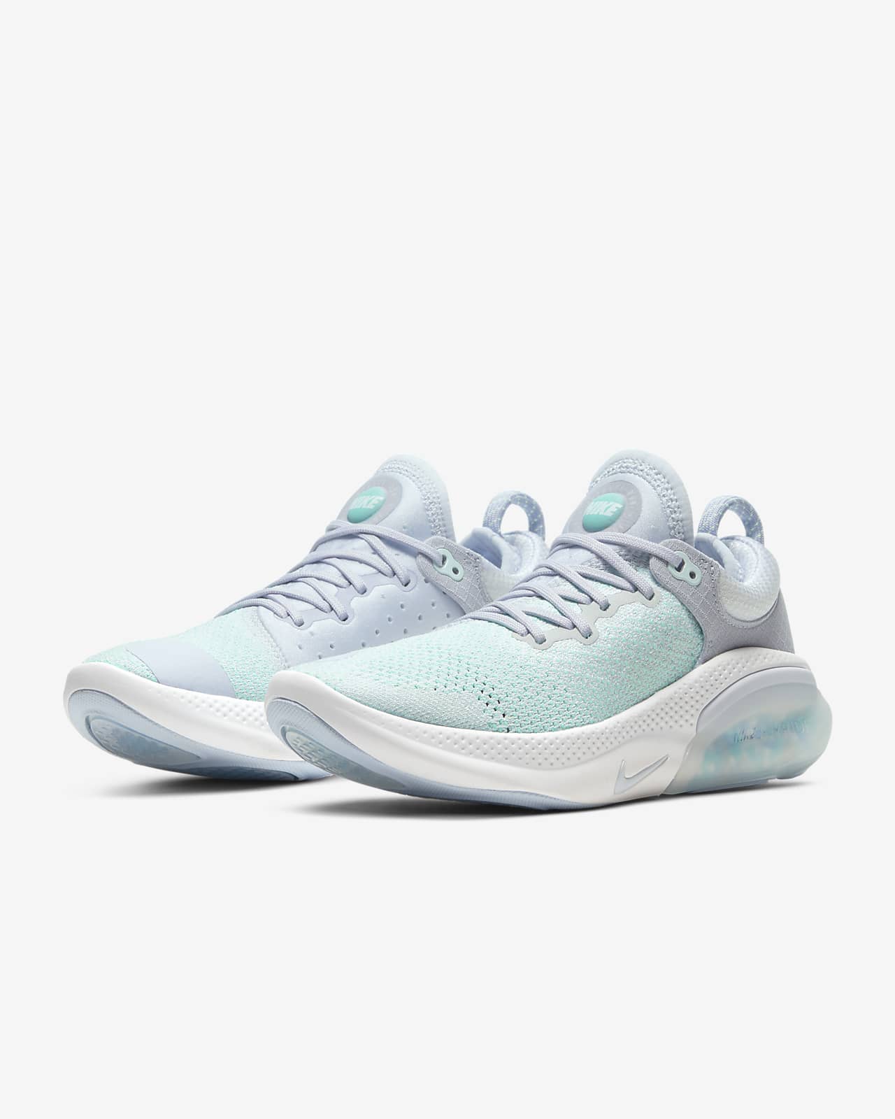 gray and teal nike shoes