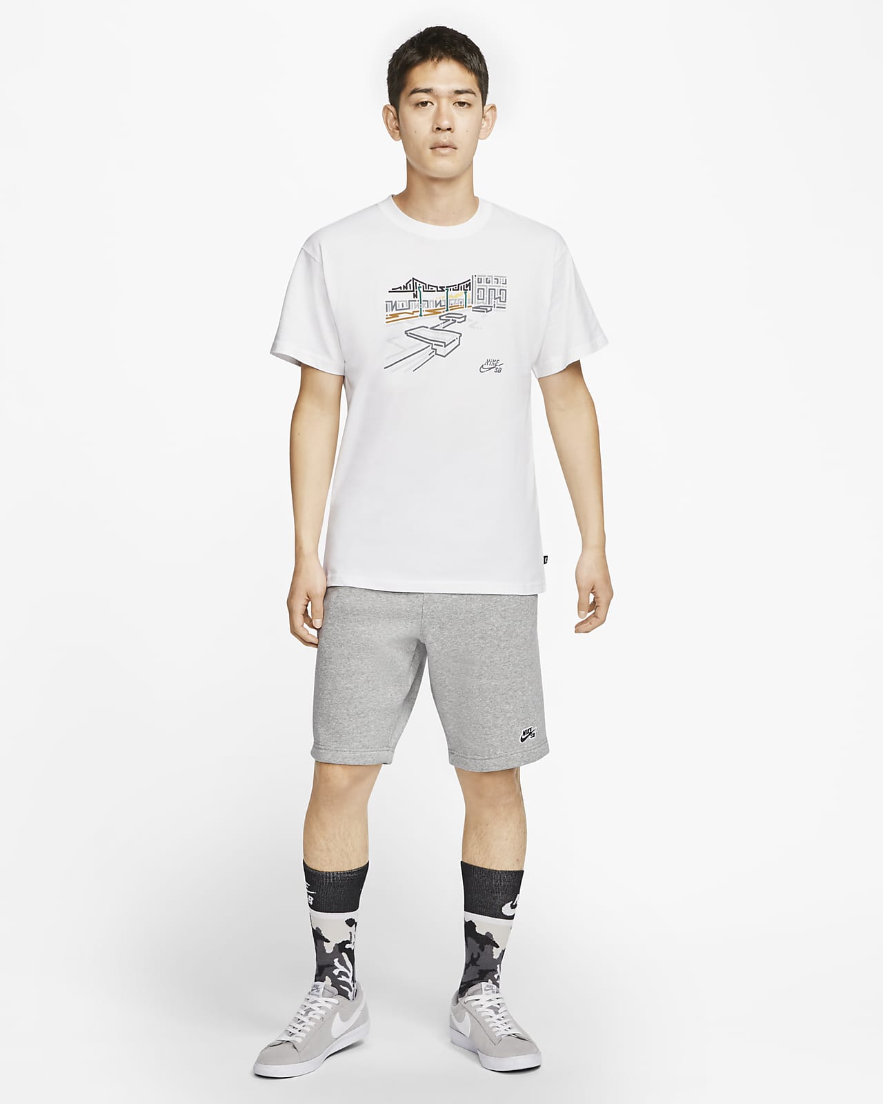 Nike SB Icon Men's Fleece Skate Shorts 
