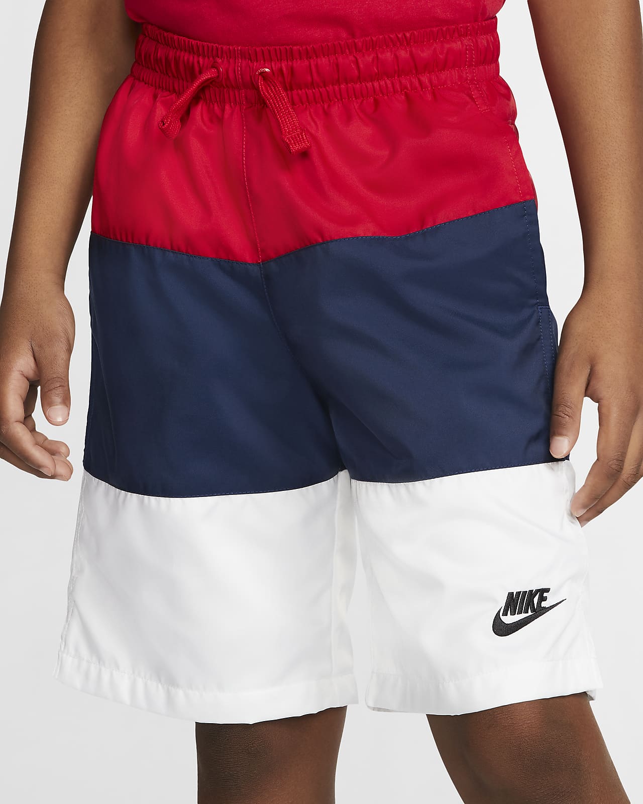 boys nike woven shorts