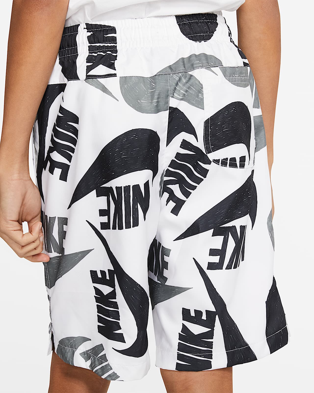 nike woven printed shorts