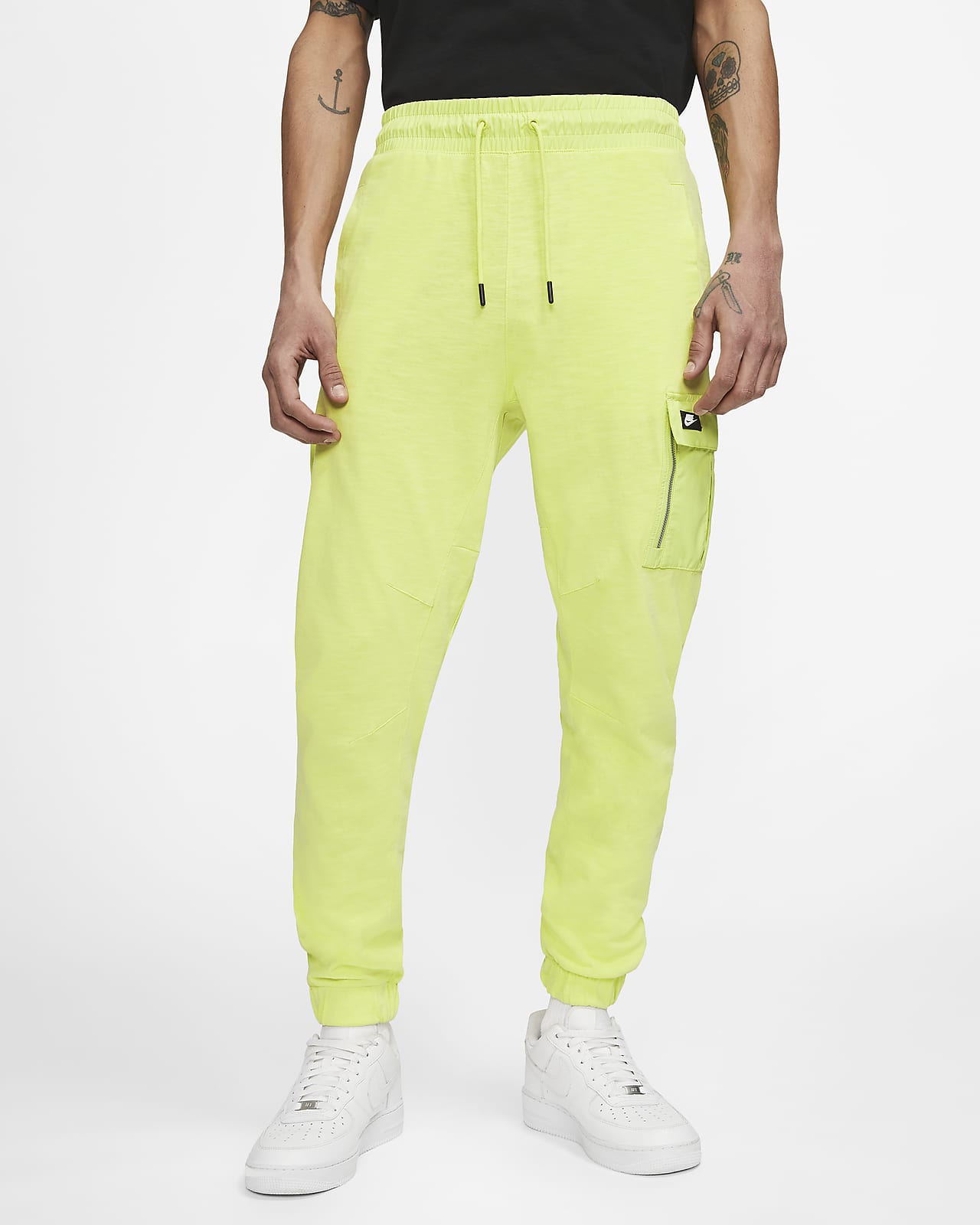 tuta nike uomo giallo