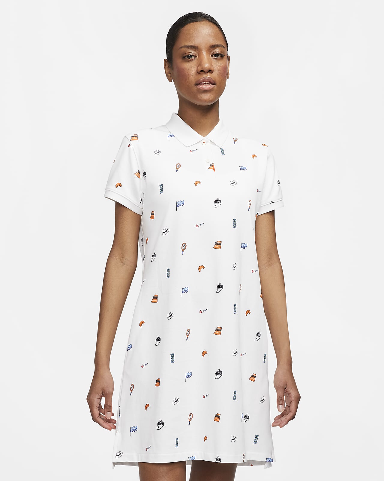 the nike polo dress