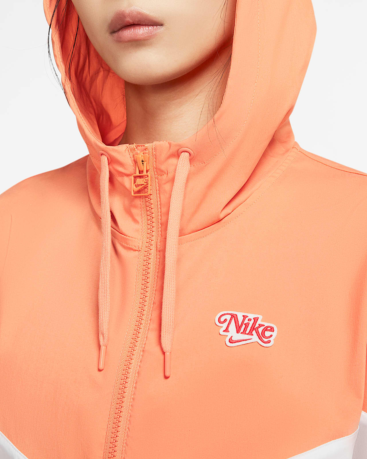 nike women's sportswear colorblocked woven jacket