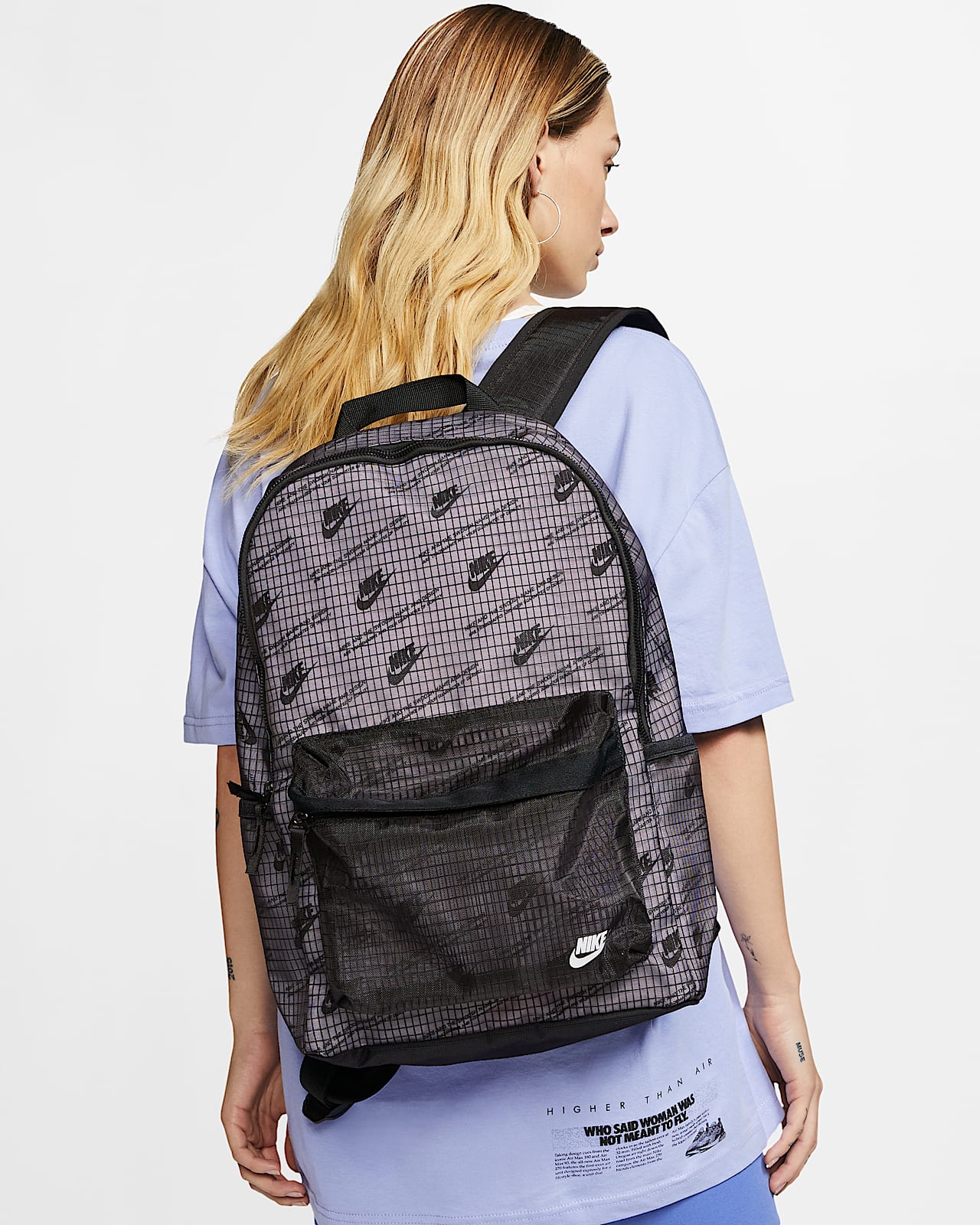 Nike Heritage 2.0 ryggsekk. Nike NO Nike Heritage 2.0 Bag | Svart | Vesker | BA5898 010 | Caliroots