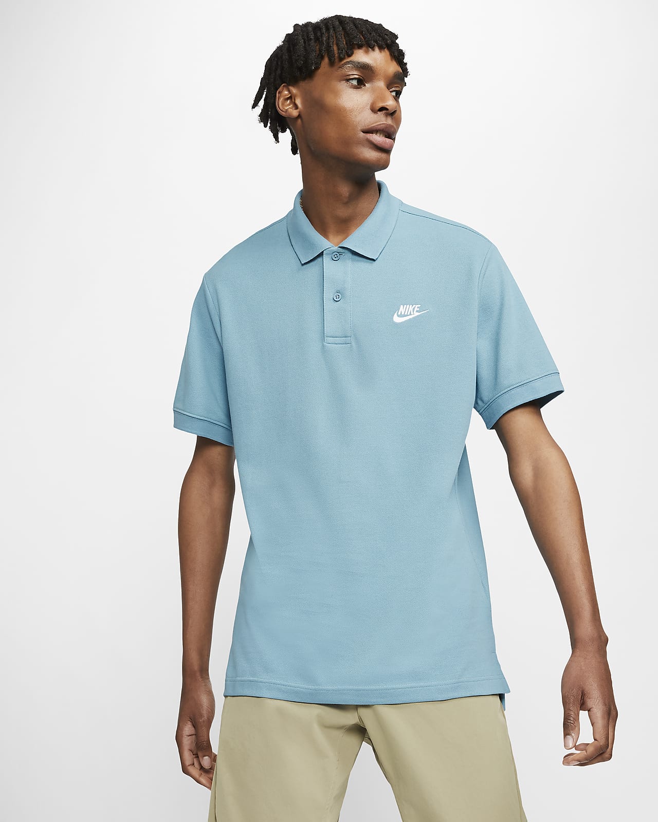 polo nike uomo blu