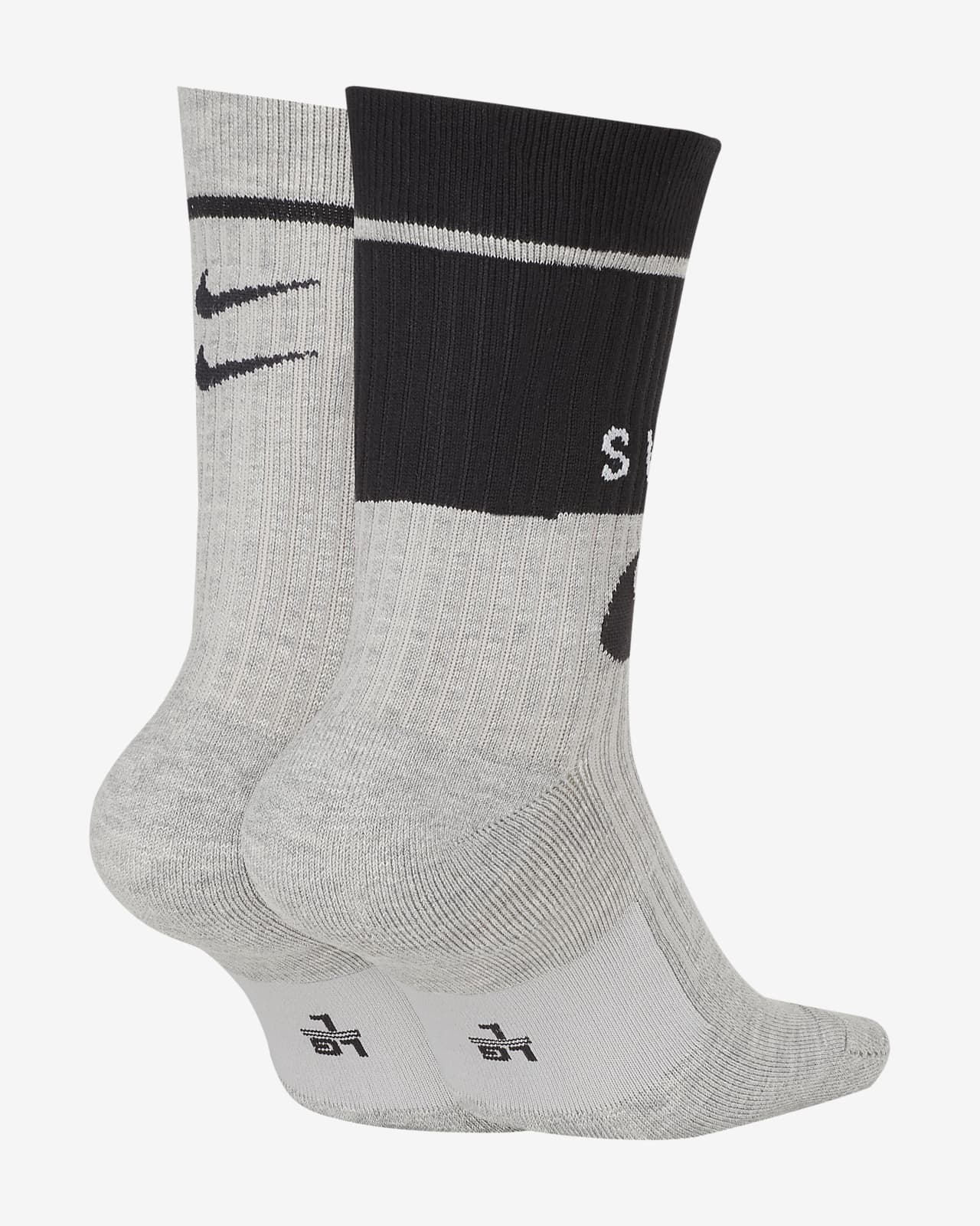 Nike SNKR Sox Crew Socks (2 Pairs). Nike PH