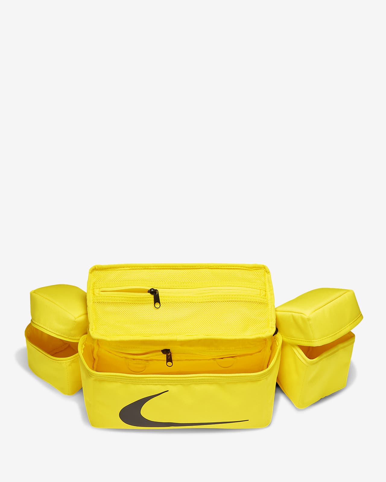 YELLOW NIKE DUFFLE BAG in yellow