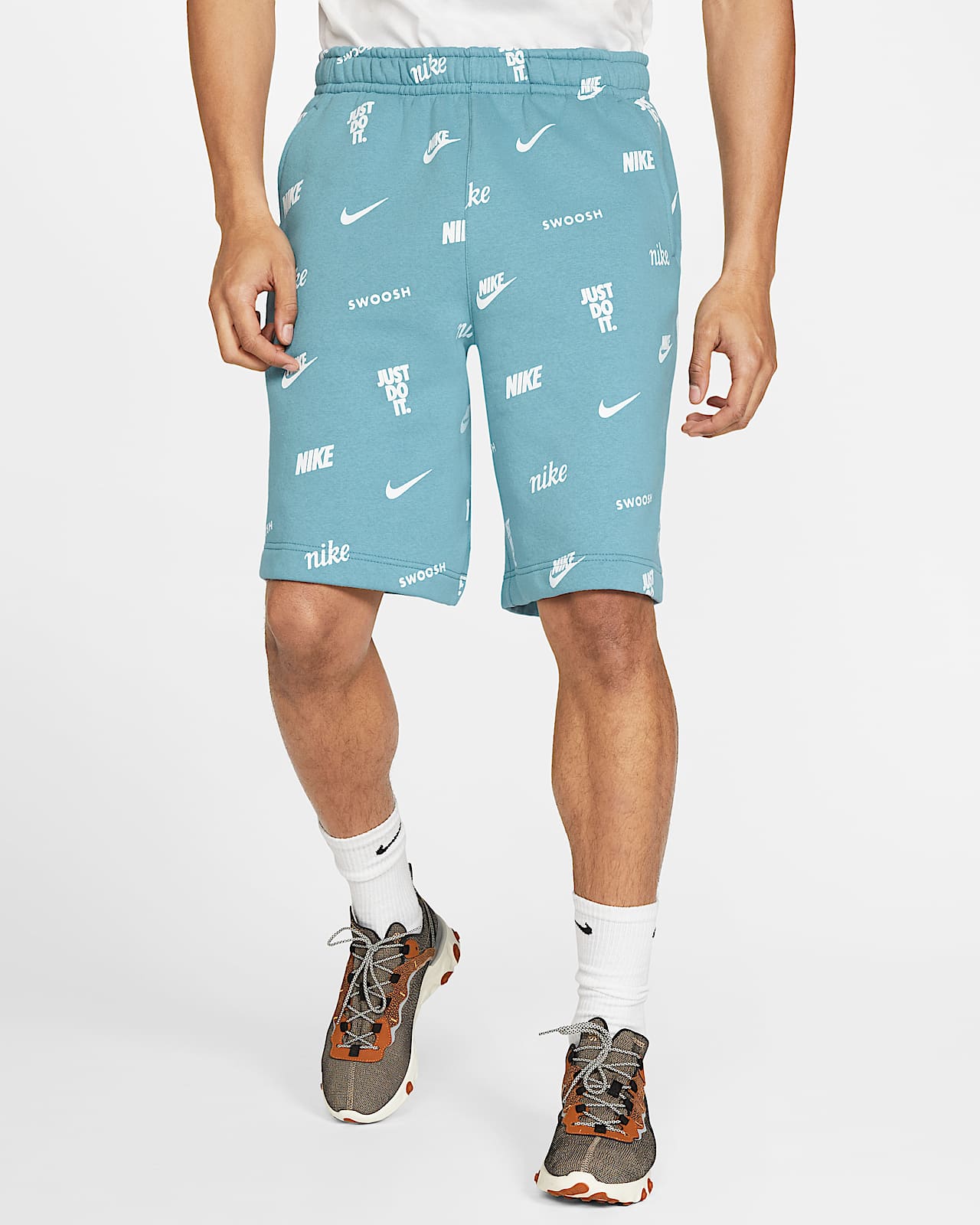 turquoise nike shorts