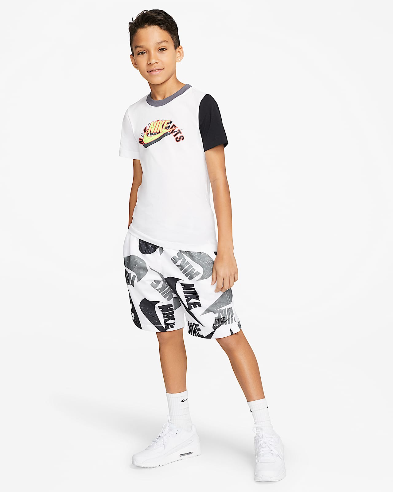 nike woven printed shorts