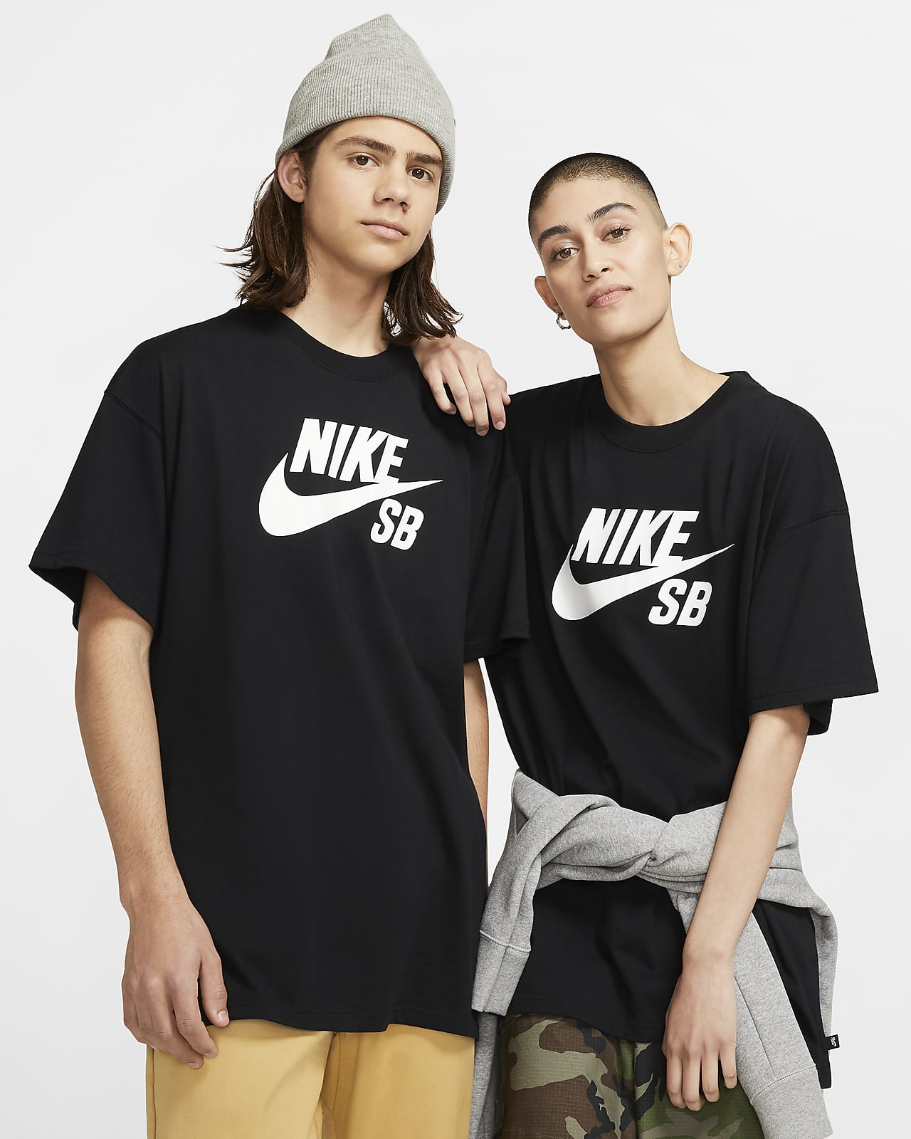 Nike SB emblémás, gördeszkás póló