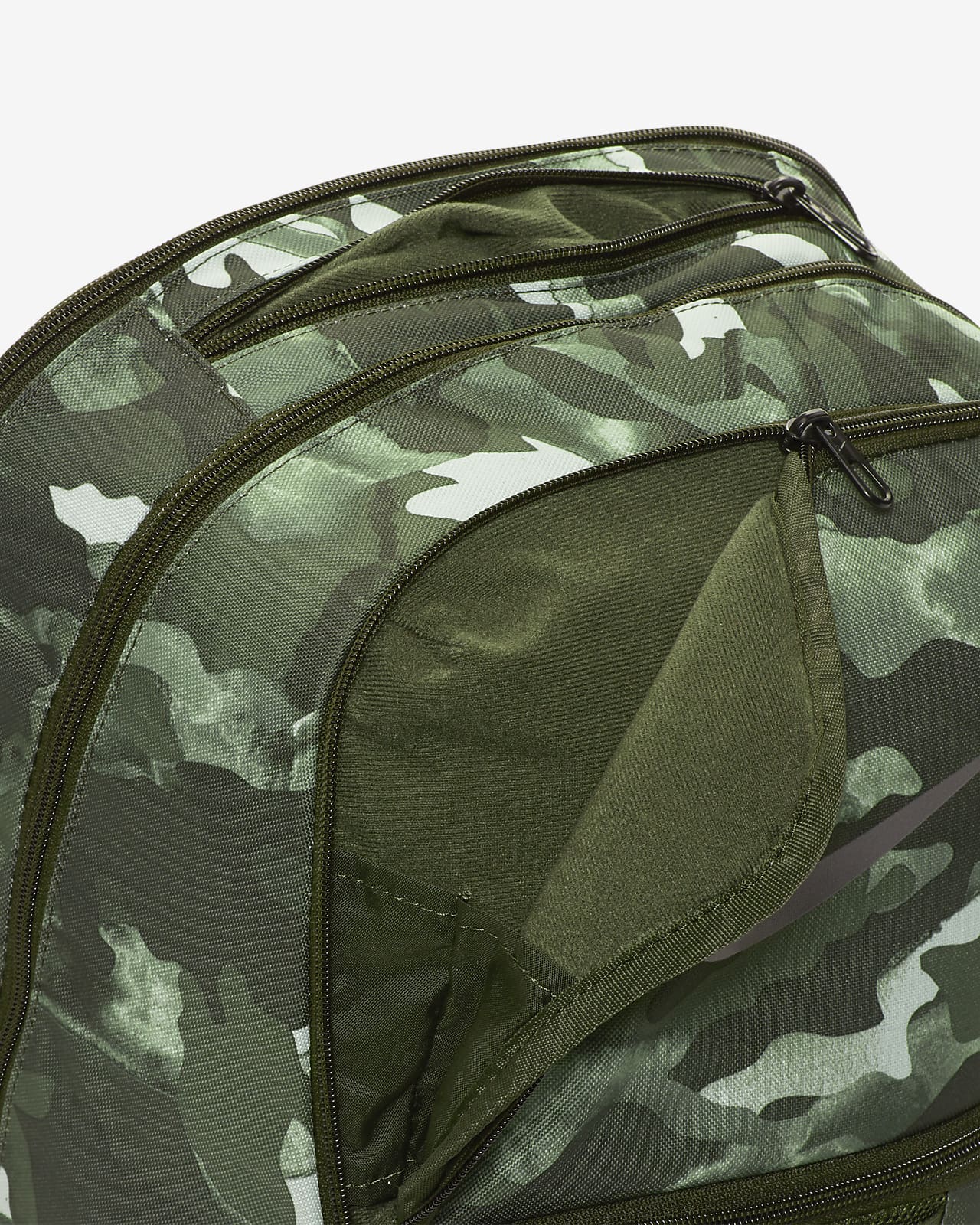 nike brasilia camo backpack