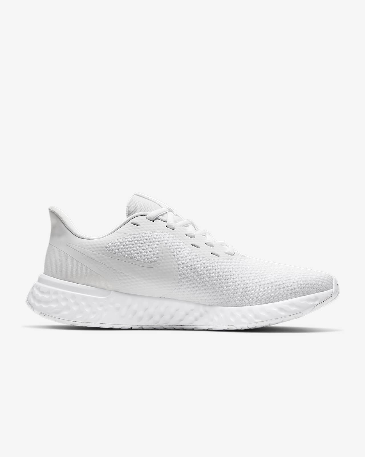 white nike revolution 5 women's running shoes