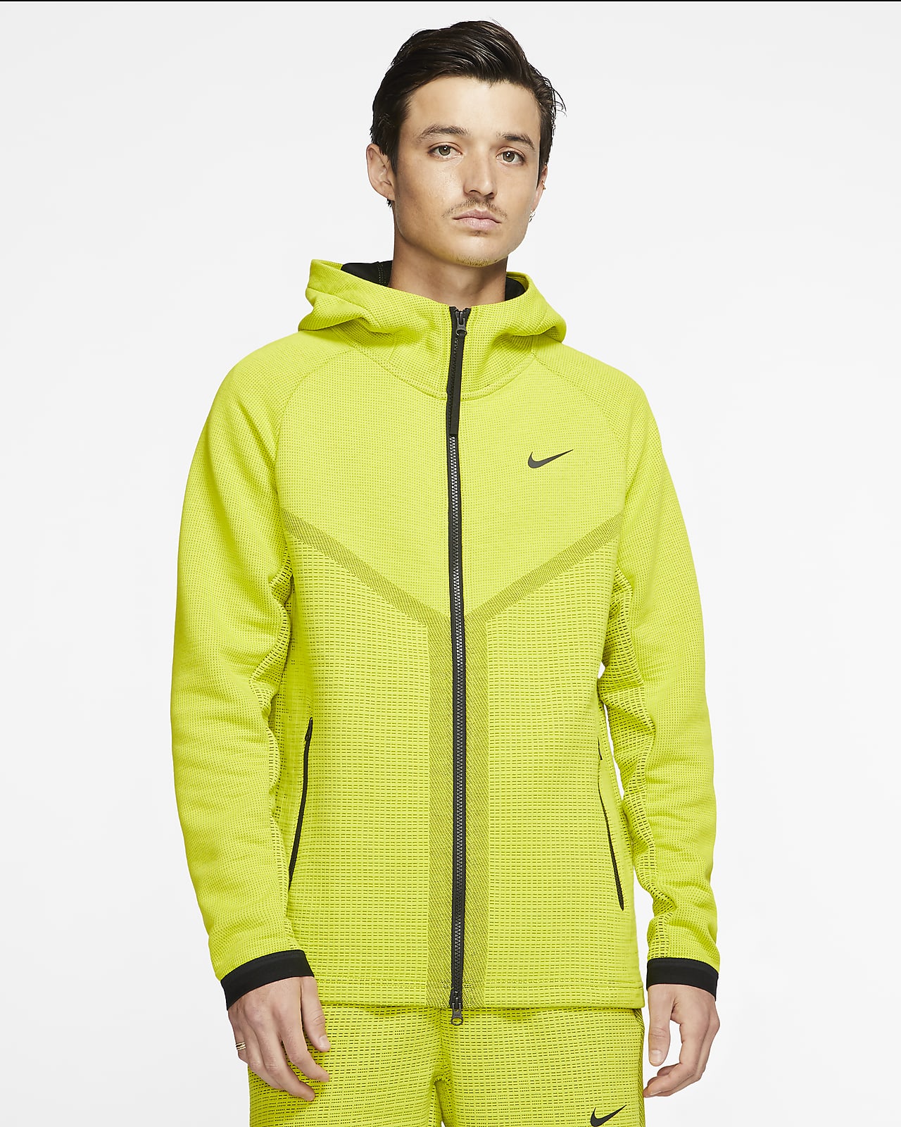 nike felpa uomo giallo