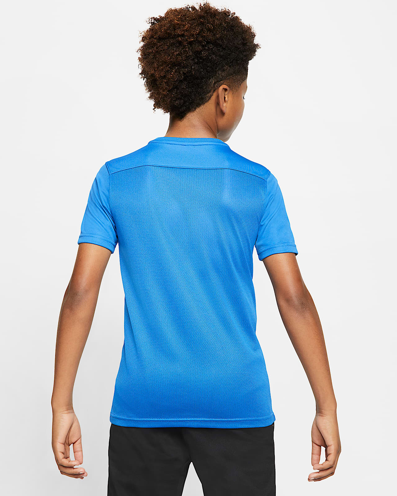 blue nike soccer jersey