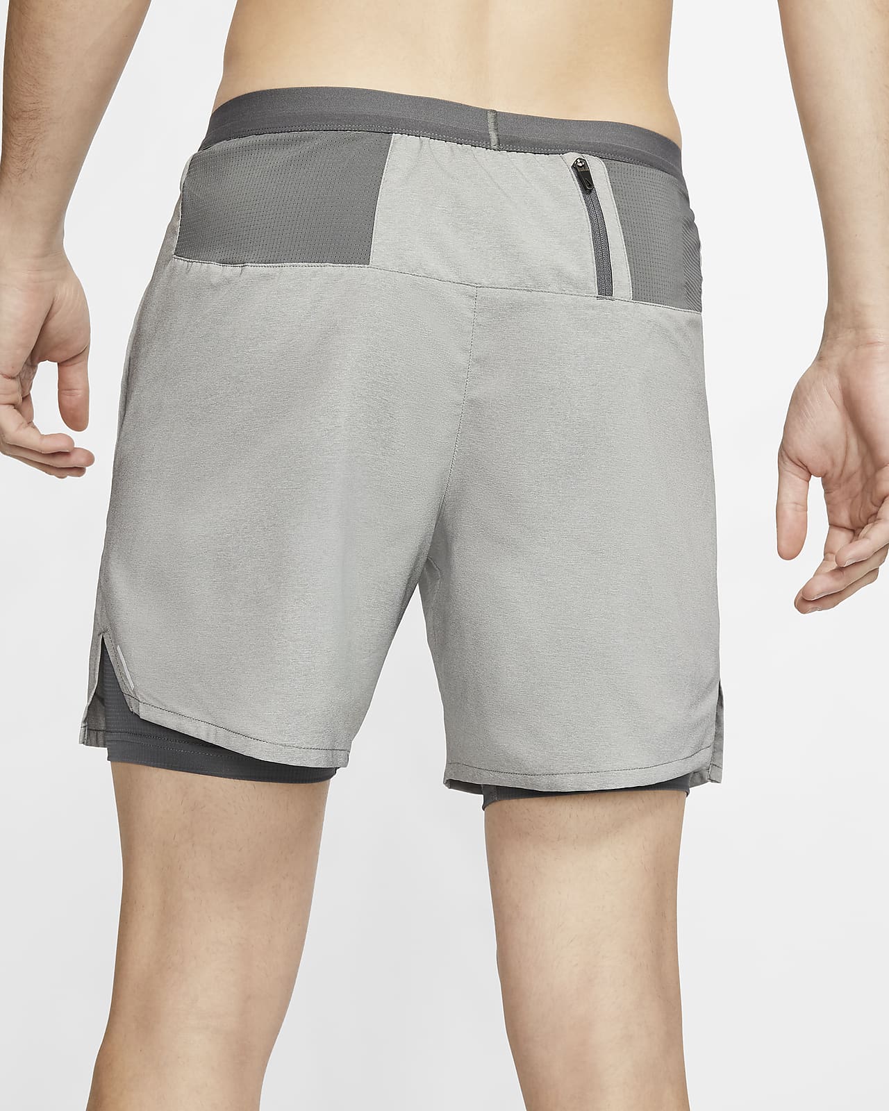 nike flex stride shorts grey 18cm