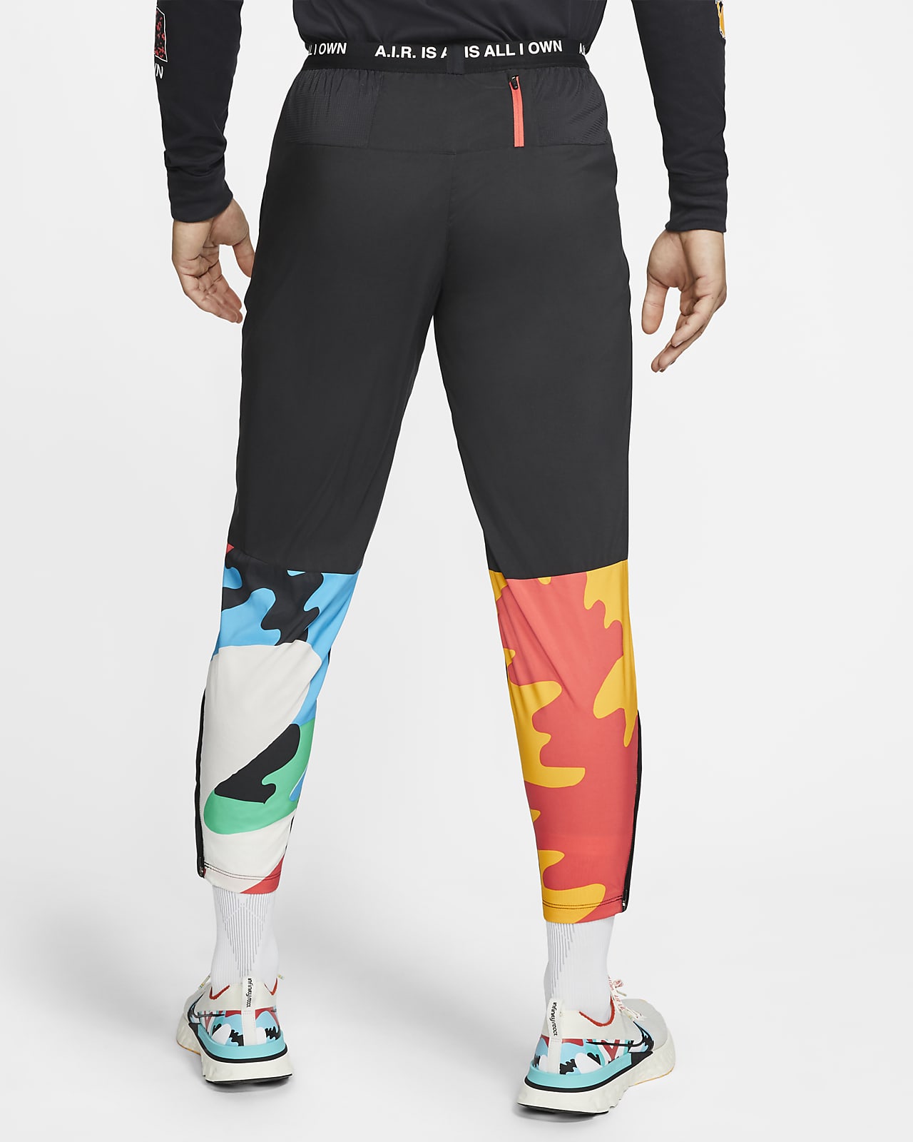 pantaloni nike uomo arancione