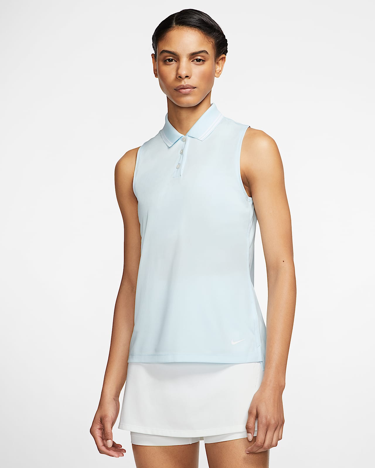 nike womens sleeveless golf shirts