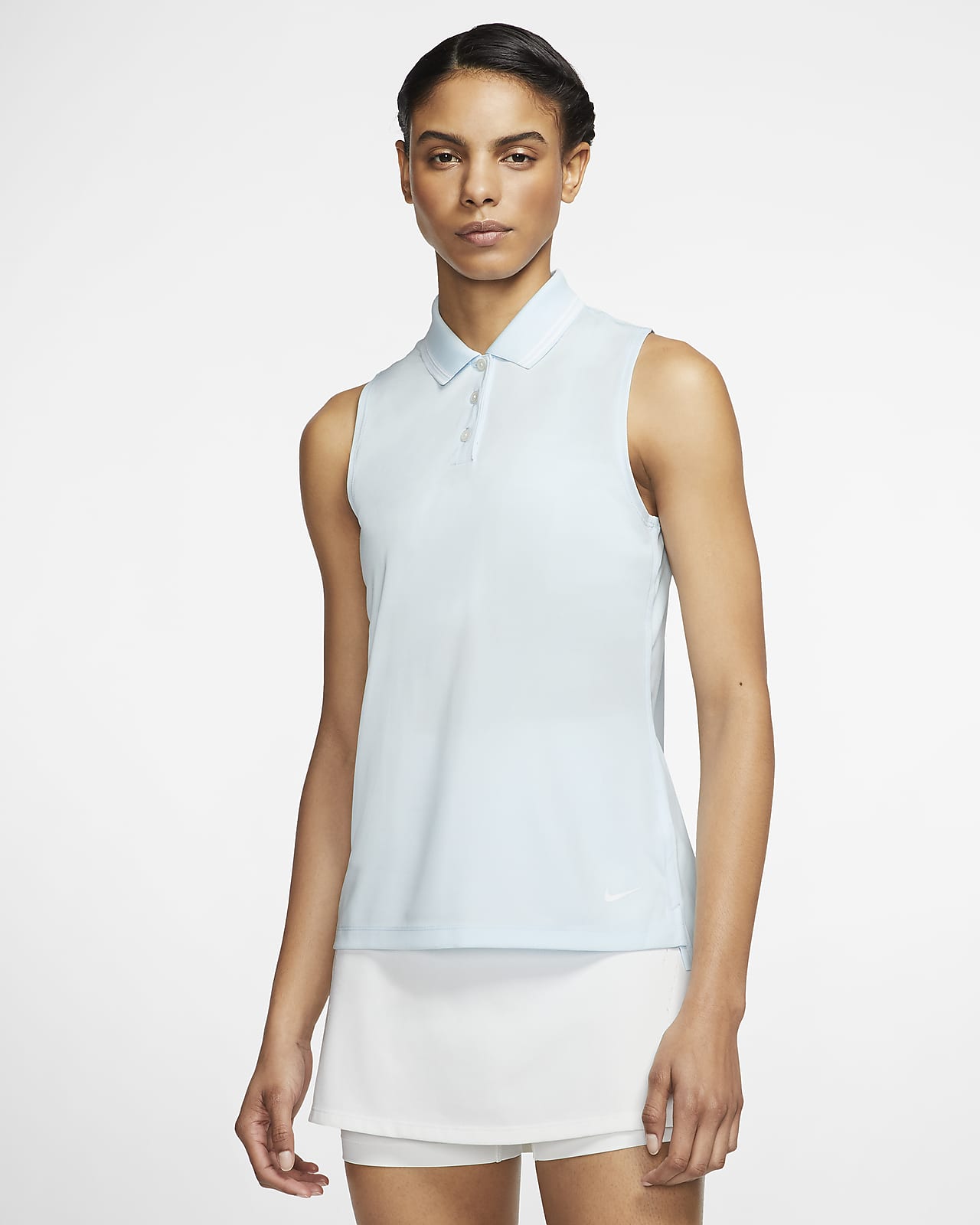 nike sleeveless golf shirt