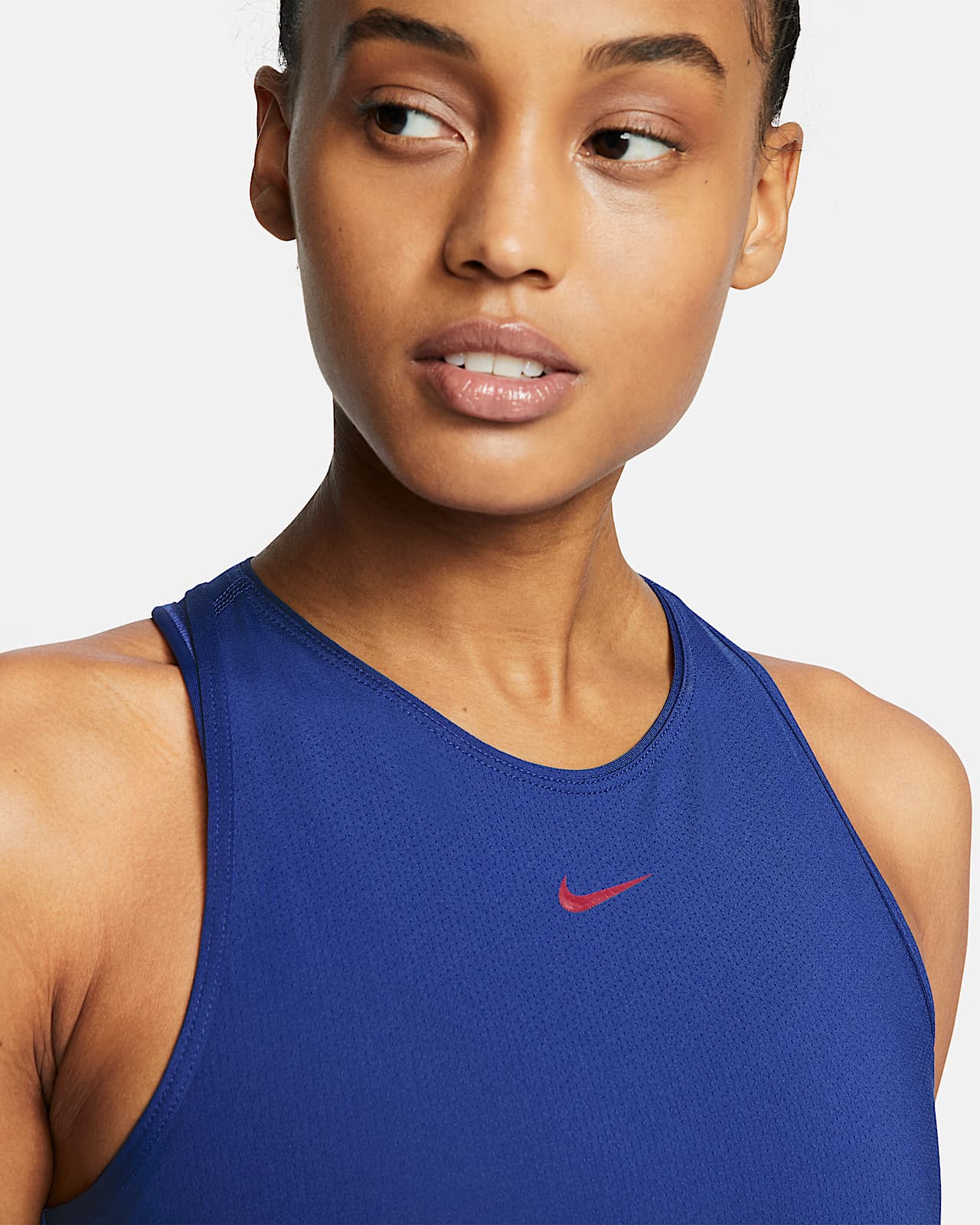 nike pro women's mesh tank