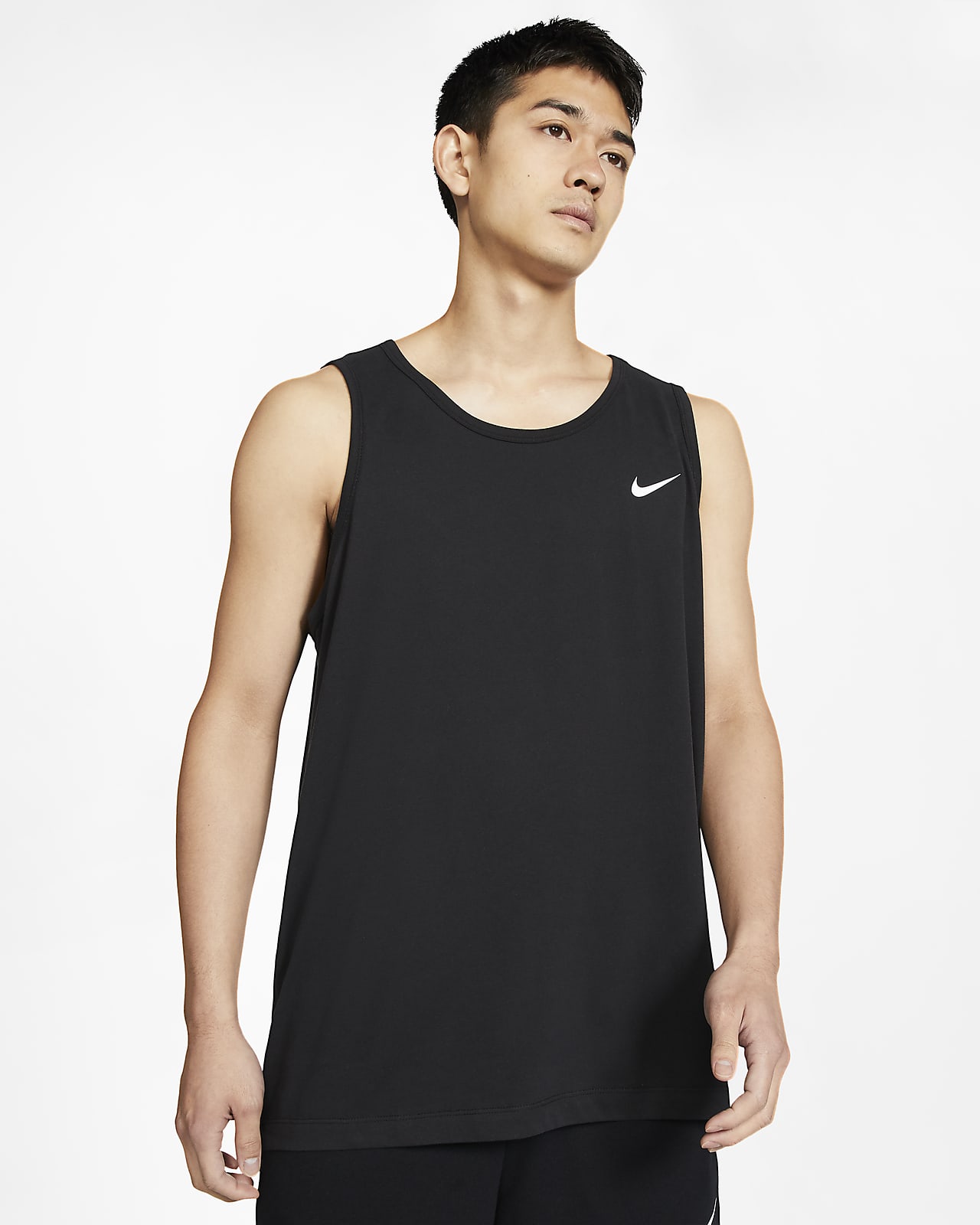nike fitted tank top