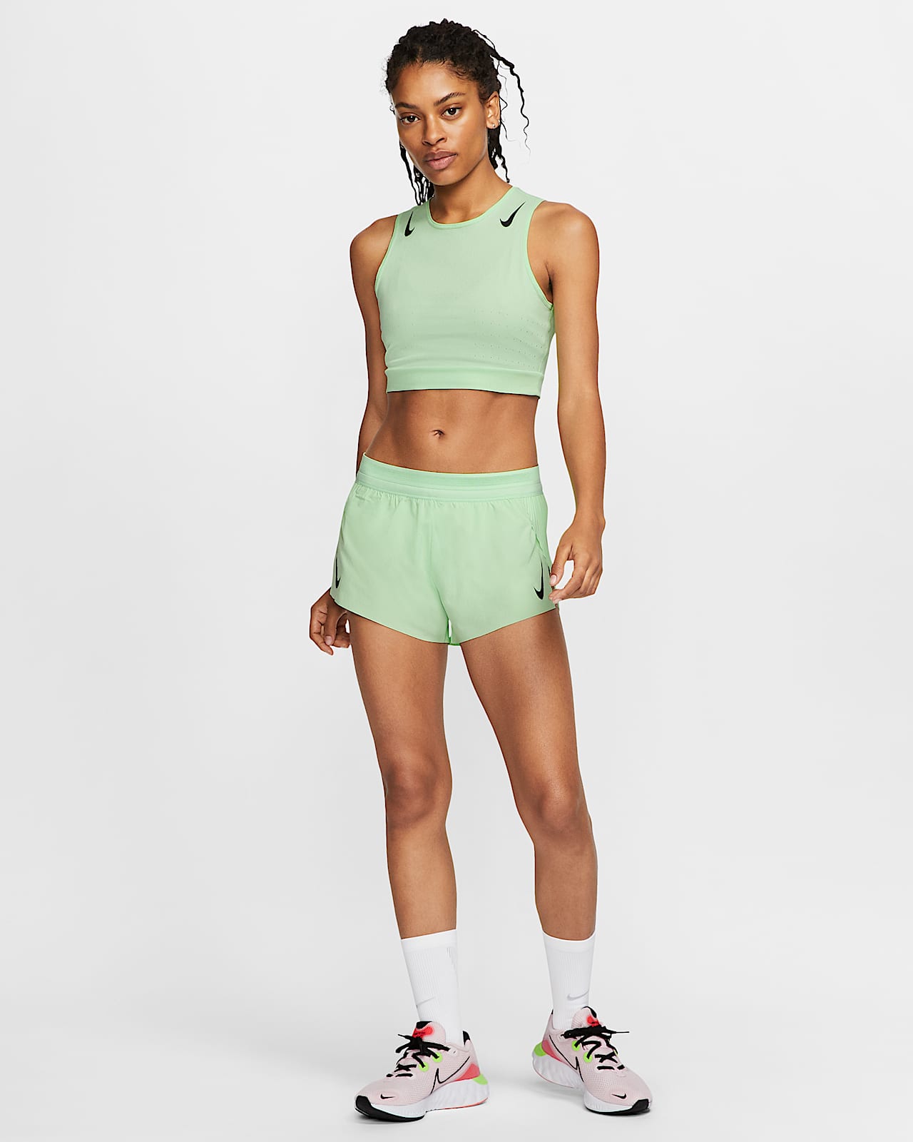nike women's aeroswift running shorts