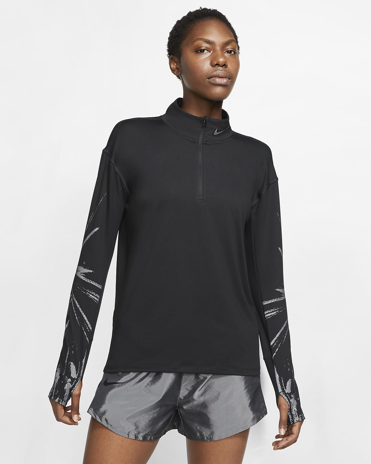 nike element running top