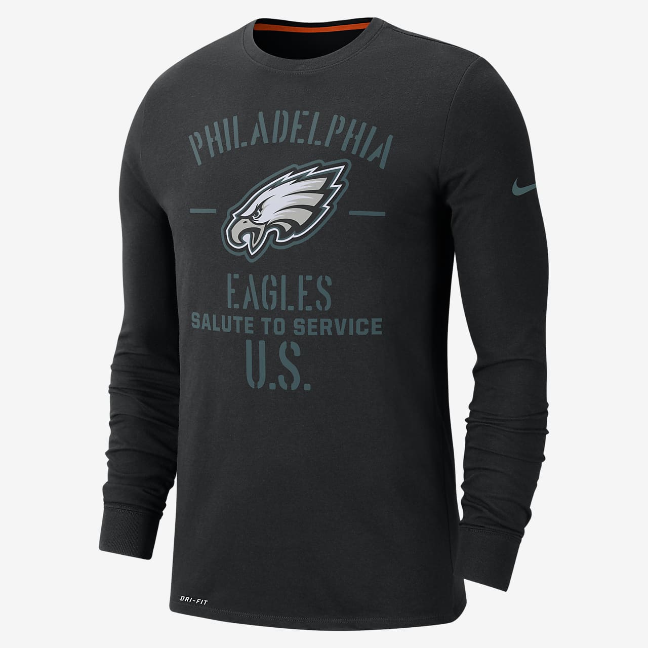 philadelphia eagles nfl nike salute to service hoodie
