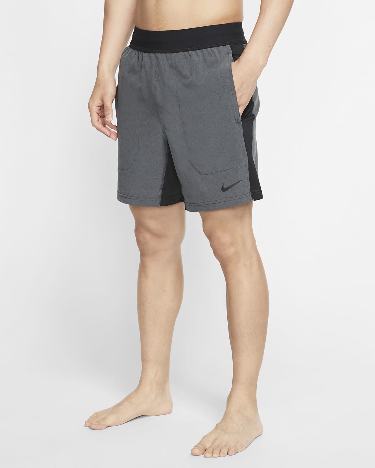 grey nike flex shorts